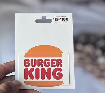 Burger King Gift Card Balance